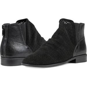 NYDJ Concetta Chelsea Boot (Women) Black Suede bootie SZ6